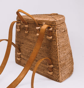 bali mini mini backpack Bingin Rattan Mini Backpack
