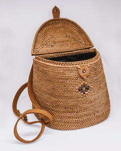 bali mini mini backpack Bingin Rattan Mini Backpack